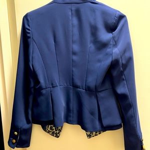 Leopard Detail Blazer